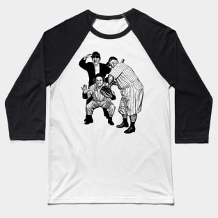 Wiseguys // Vintage The Three Stooges Baseball T-Shirt